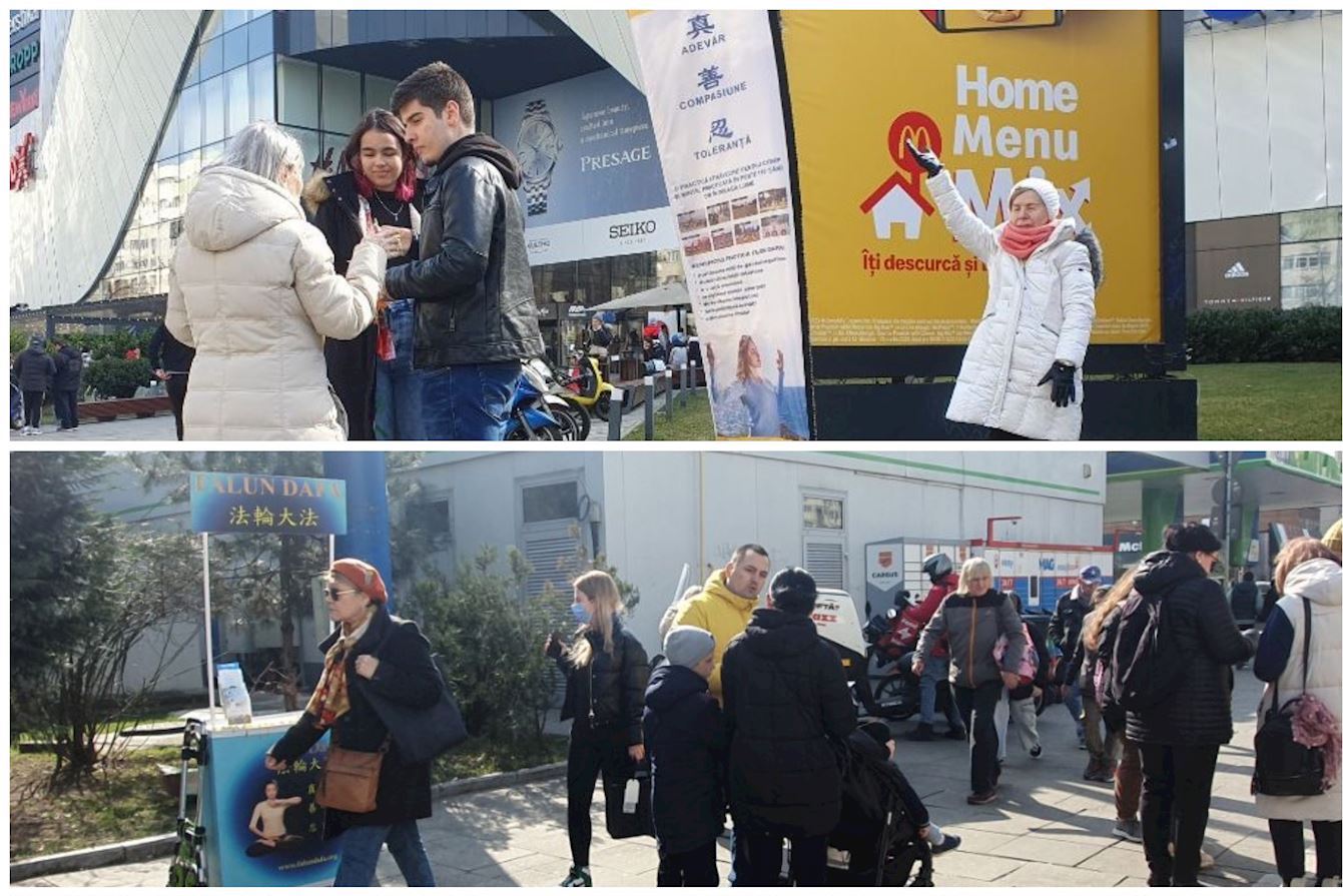 Image for article ​Bukareszt, Rumunia: Społeczeństwo potępia prześladowania Falun Dafa dokonywane przez chiński reżim