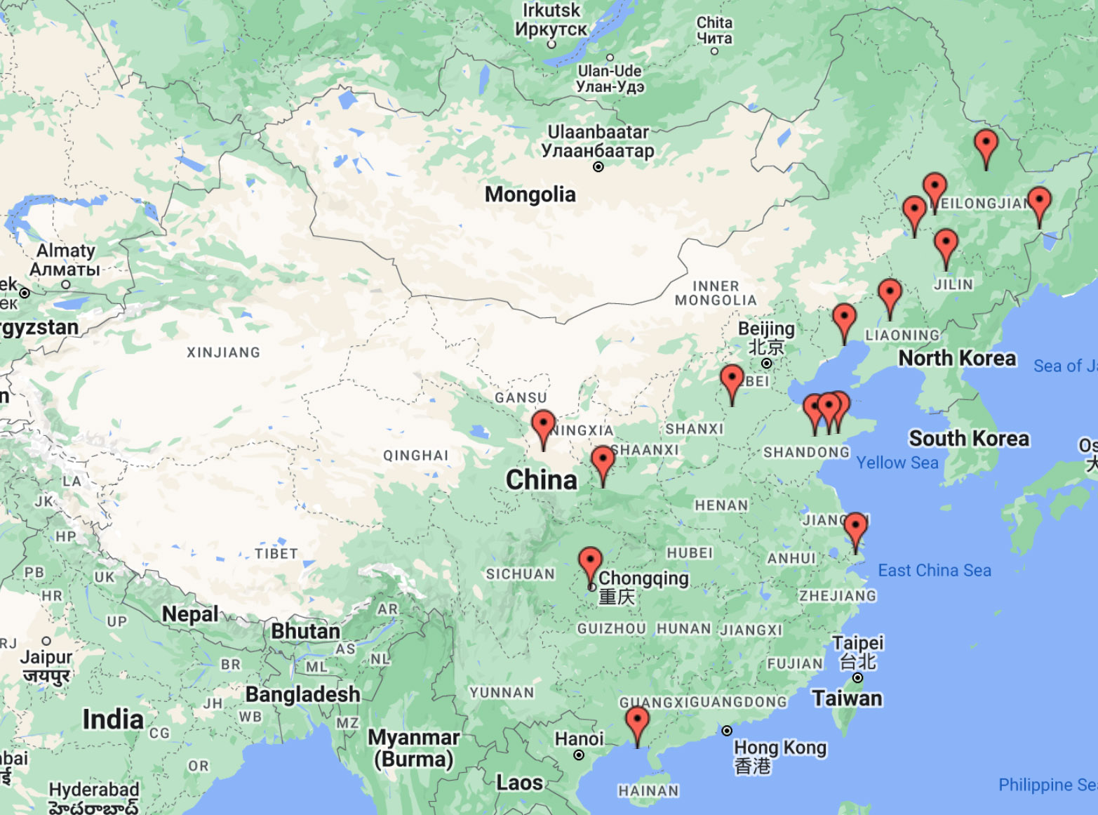 Image for article Dodatkowe informacje o prześladowaniach z Chin – 8 września 2023 r. (16 raportów)