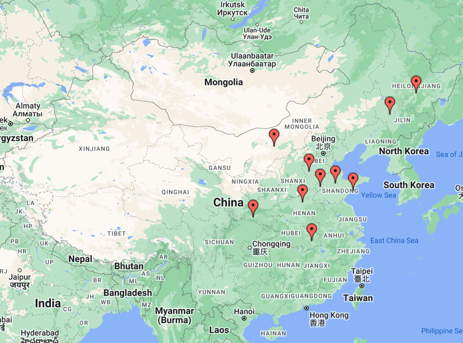 Image for article Dodatkowe wiadomości o prześladowaniach z Chin – 26 października 2023 r. (11 raportów)