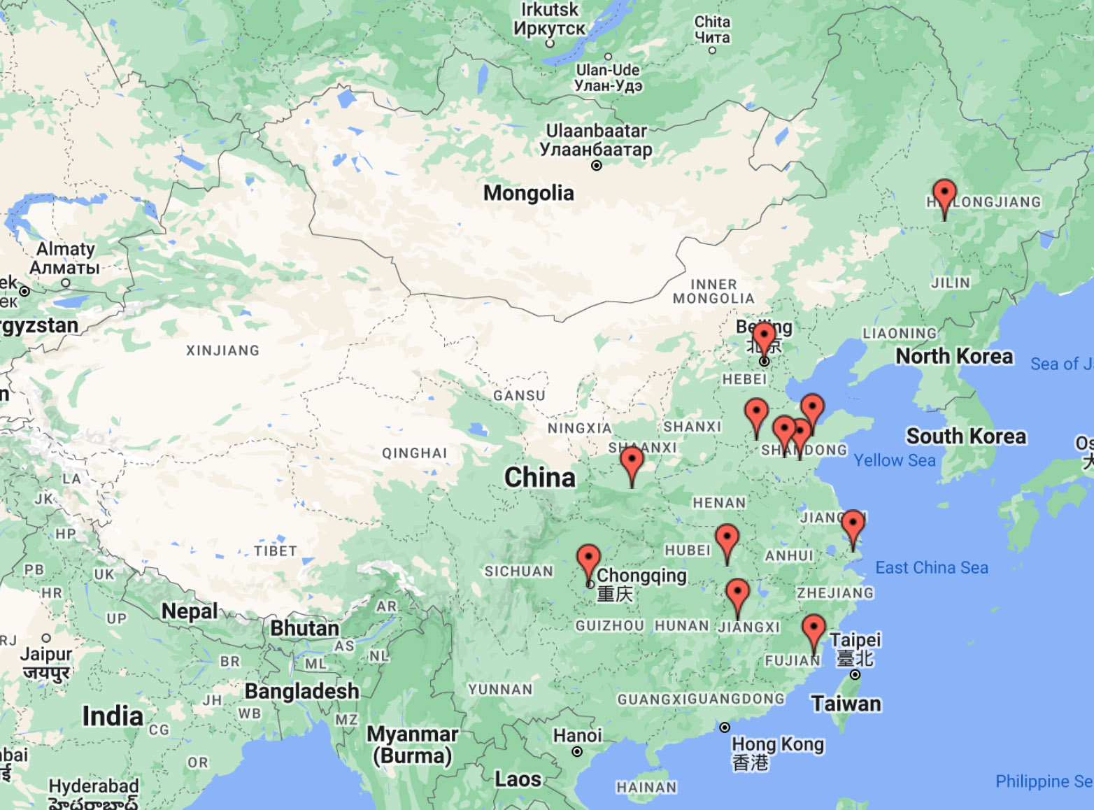 Image for article ​Dodatkowe wiadomości o prześladowaniach z Chin – 4 listopada 2023 r. (12 raportów)