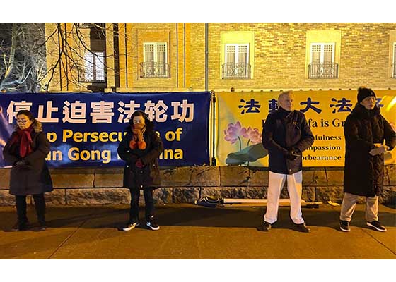 Image for article Irlandia: Podczas wizyty państwowej chińskiego premiera praktykujący wzywają do zaprzestania prześladowań Falun Dafa