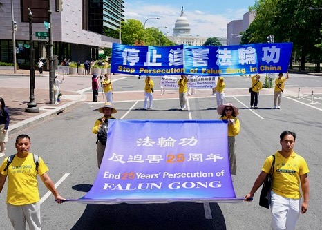 Image for article Wielka parada w stolicy USA, w proteście przeciwko trwającym od 25 lat prześladowaniom Falun Gong