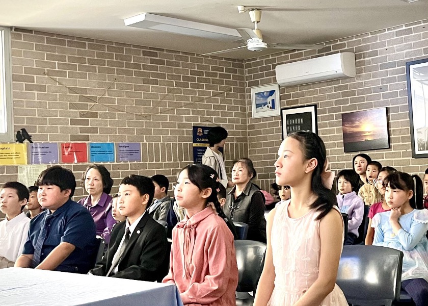 Image for article Australia: Konferencja wymiany doświadczeń Falun Dafa w szkole Minghui w Sydney w 2024 r.