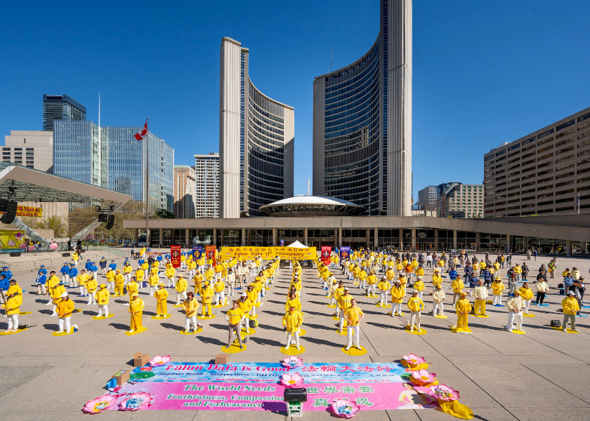 Image for article Kanada: Wiec i parada w Toronto z okazji Dnia Falun Dafa (część druga)