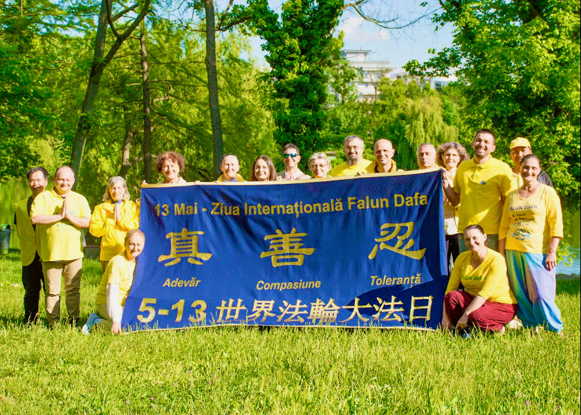 Image for article Rumunia: Światowy Dzień Falun Dafa obchodzony w Bukareszcie