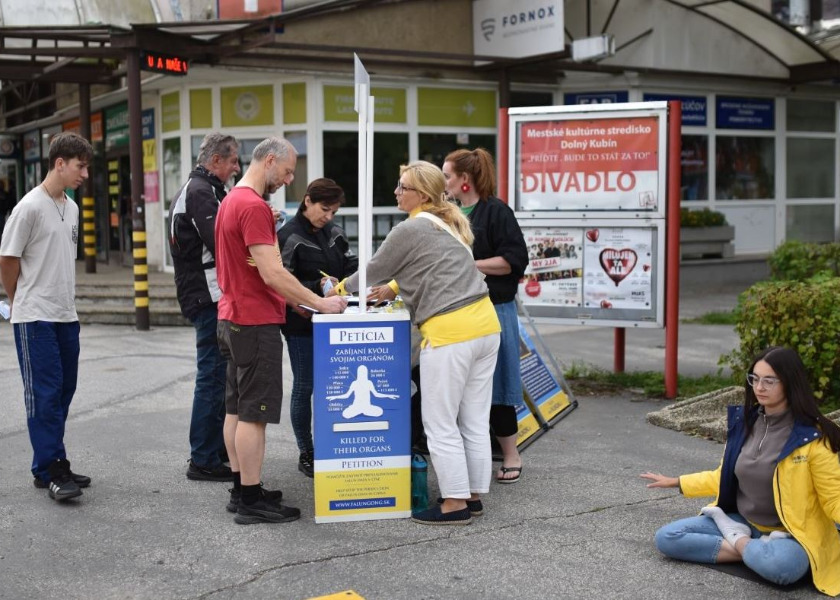 Image for article Petycja Falun Dafa gromadzi poparcie społeczne na Słowacji