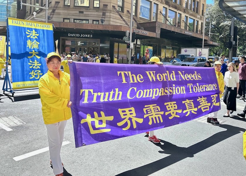 Image for article Australia: Ludzie chwalą Falun Dafa i potępiają prześladowania w Chinach