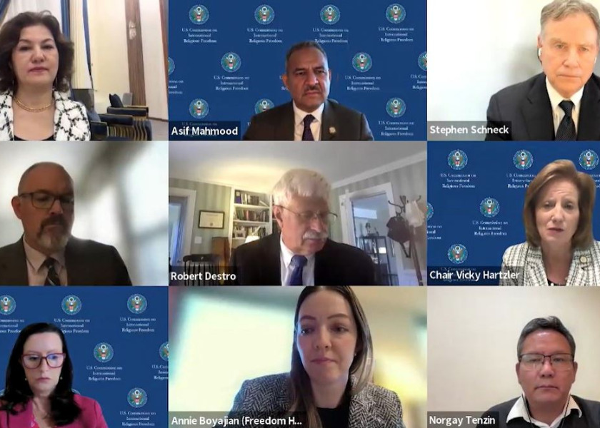 Image for article Przesłuchanie USCIRF potępia prześladowanie Falun Gong i innych systemów wierzeń przez Komunistyczną Partię Chin