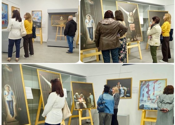 Image for article Bułgaria: Wystawa „Sztuka Zhen-Shan-Ren” robi wrażenie na bułgarskich artystach i dziennikarzach w Svilengradzie