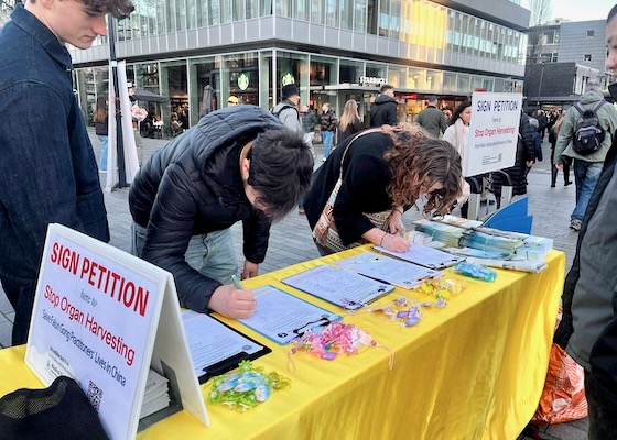 Image for article ​Zbieranie podpisów w Holandii w celu zakończenia prześladowań prowadzonych przez KPCh