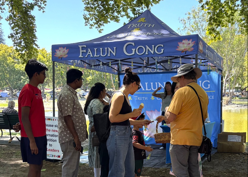Image for article Falun Dafa zaprezentowane na festiwalu Hyde Park w Australii Zachodniej