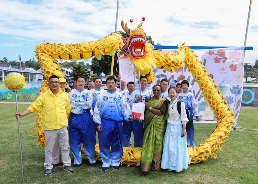 Image for article Falun Dafa na Festiwalu Azji i Pacyfiku w Whanganui w Nowej Zelandii