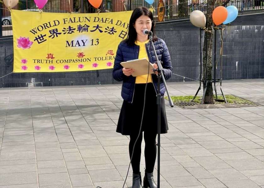Image for article Finlandia: Obchody Światowego Dnia Falun Dafa w Helsinkach spotykają się z uznaniem