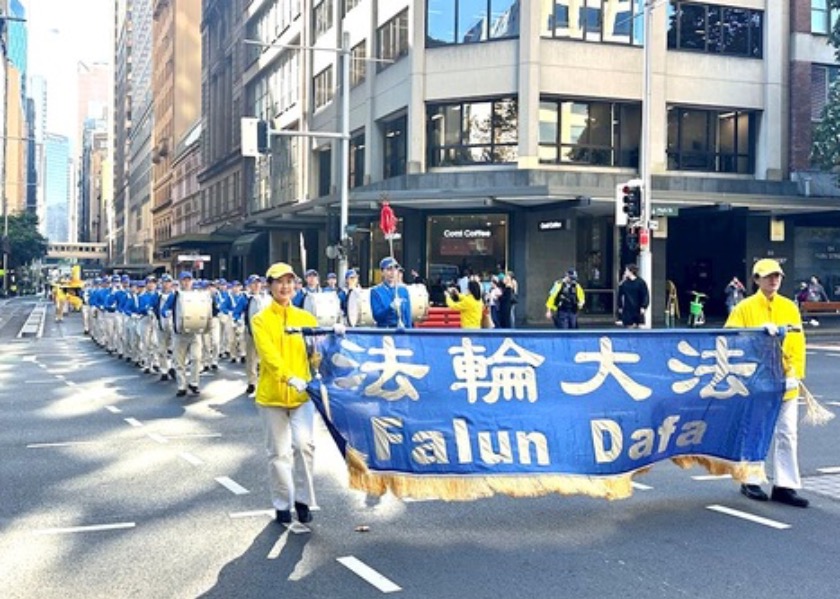 Image for article Praktykujący z Sydney świętują Światowy Dzień Falun Dafa, ludzie chwalą Falun Gong za ochronę ludzkości