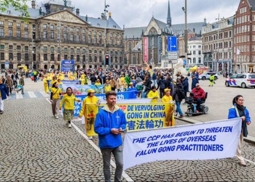 Image for article Holandia: Były parlamentarzysta dołącza do obchodów Światowego Dnia Falun Dafa
