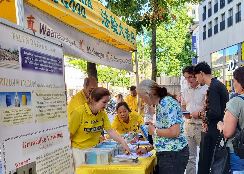 Image for article Belgia: Więcej ludzi powinno dowiedzieć się o prześladowaniach Falun Gong