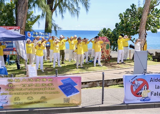 Image for article Mieszkańcy Saint-Paul we Francji potępiają prześladowania Falun Gong