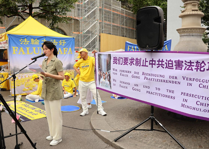 Image for article Szwajcaria: Ludzie chwalą zasady przewodnie Falun Gong i pragną położenia kresu prześladowaniom