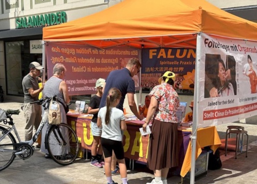 Image for article Ratyzbona, Niemcy: Ludzie dowiadują się o pobieraniu organów przez KPCh